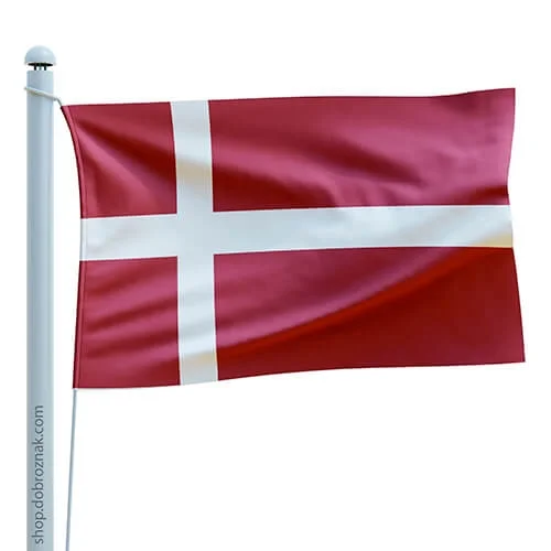 Прапор Данії (60х84 см, атлас)