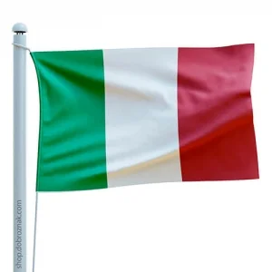 Прапор Італії (60х84 см, атлас)