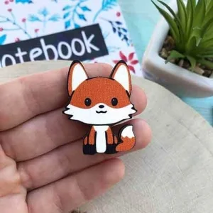 Значок Милий лисеня