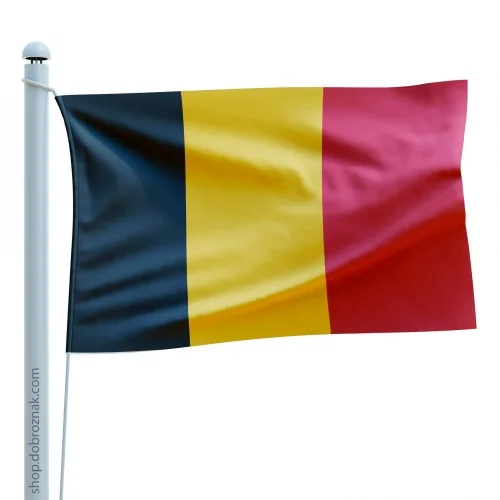 Флаг Бельгии (60х84 см, атлас)