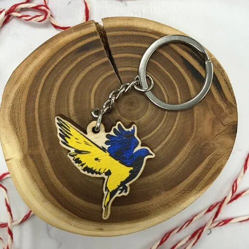 Брелок Бойовий голуб