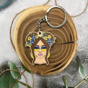 Брелок Дівченка шатенка