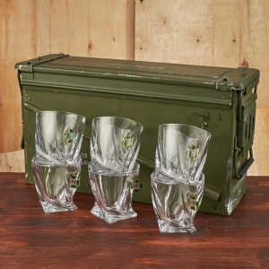 Набір БК великий (кришталеві склянки ДПСУ)