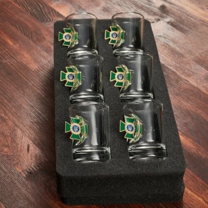 Набір БК маленький (графин+чарки ДПСУ)