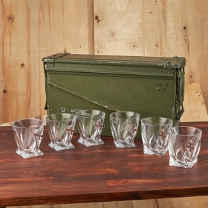 Набор БК большой (хрустальные стаканы Нац Гвардия)