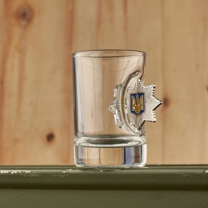 Набір БК маленький (графин+чарки Поліція)
