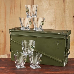 Набір БК великий (кришталеві склянки ДПСУ)