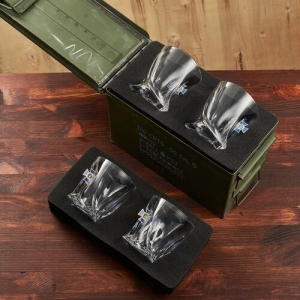 Набір БК маленький (кришталеві склянки СБУ)