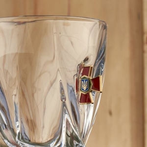 Хрустальный стакан для виски (Национальная гвардия)