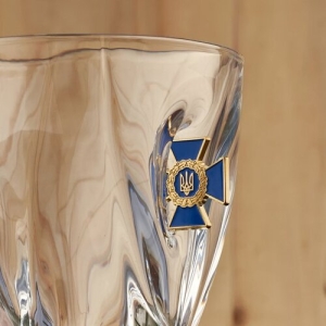 Кришталева склянка для віскі (СБУ)