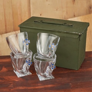 Набір БК маленький (кришталеві склянки СБУ)