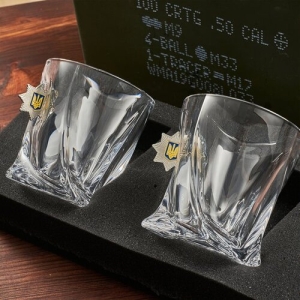 Набір БК маленький (кришталеві склянки Поліція)