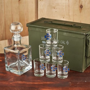 Набір БК маленький (графин+чарки СБУ)