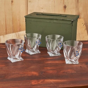 Набір БК маленький (кришталеві склянки СБУ)