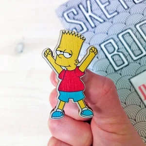 Значок Bart Simpson heands up