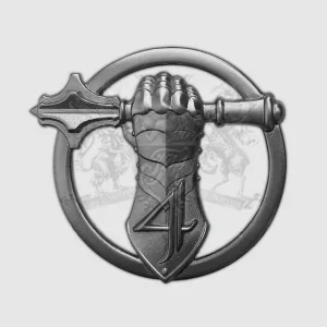 Беретний знак 4-ї бригади оперативного призначення Національної гвардії України, танковий батальйон