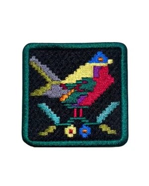 Брошка Це Пташка, кольорова