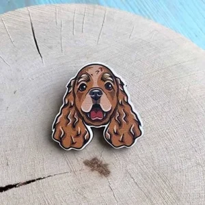 Значок Кокер спаніель