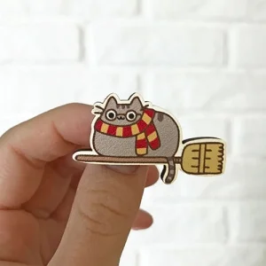 Значок Кіт Пушин Гаррі Поттер