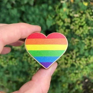 Значок Райдужне серце