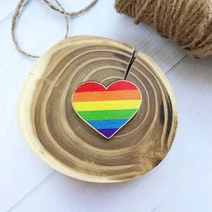 Значок Райдужне серце