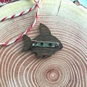 Значок Синяя акула - Shark