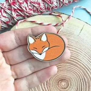 Значок Сплячий лисеня