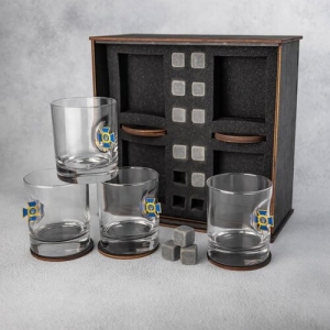 Набор на 4 стакана (СБУ)