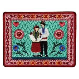 Патч Гуцулка Ксеня Red