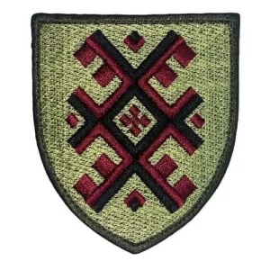 Патч Міф щит red