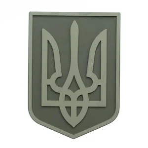 ПВХ Патч (шеврон) "Герб" олива