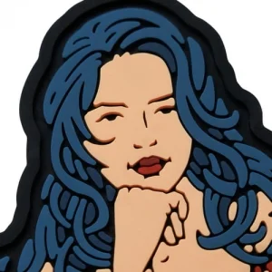 ПВХ патч (шеврон) "Kiss of death"