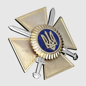 Кокарда наборная сухопутных войск(4 детали)