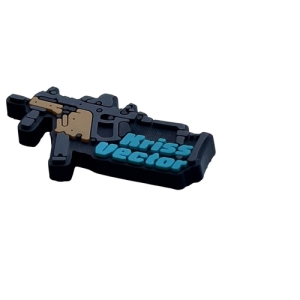 Міні ПВХ патч (шеврон) "Kriss Vector"