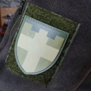 Нашивка ТрО 100 бригады ВСУ Волынь полевой