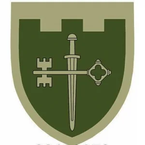 Нашивка ТрО 105 бригади ЗСУ Тернопіль польовий