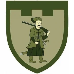 Нашивка ТрО 110 бригади ЗСУ Запоріжжя польовий