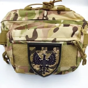 Нашивка ТрО 119 бригади ЗСУ Чернігів піксель