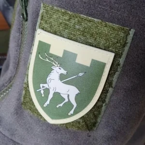 Нашивка ТрО 123 бригады ВСУ Николаев полевой