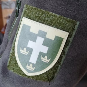 Нашивка ТрО 124 бригады ВСУ Херсон полевой