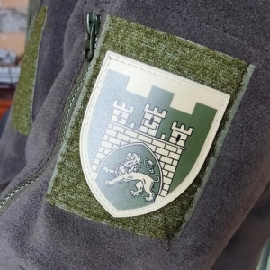 Нашивка ТрО 125 бригади ЗСУ Львів польовий