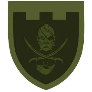 Нашивка ТрО 129 бригады ВСУ полевой