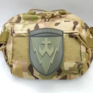 Нашивка ЗСУ 14 радіотехнічна бригада Omni Videns польовий