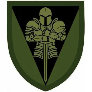 Нашивка ЗСУ 17 окрема танкова бригада ОК Схід польовий об'ємний