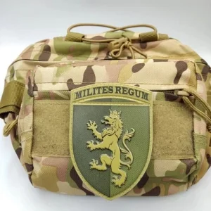 Нашивка ЗСУ 24 окрема механізована бригада імені короля Данила польовий об'ємний