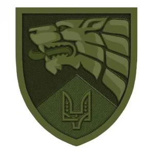 Нашивка ЗСУ 3 окремий полк спеціального призначення олива