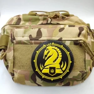 Нашивка ВСУ 47 отдельная механизированная бригада черная