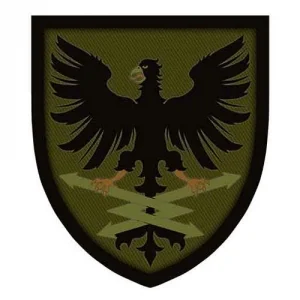 Нашивка ЗСУ 5-й окремий полк зв'язку польовий