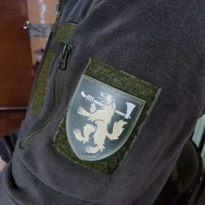 Нашивка ЗСУ 68 окрема єгерська бригада ім. О.Добвуша ОК Захід польовий