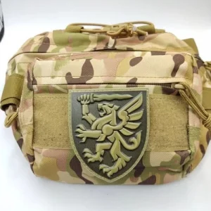 Нашивка ЗСУ 80 ОДШБр олива